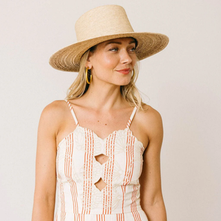 Sophia Dress - Cherry Pinstripe