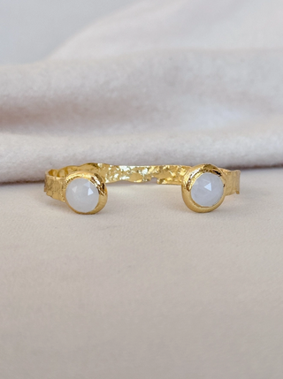 Misty Cuff - Round Pearl