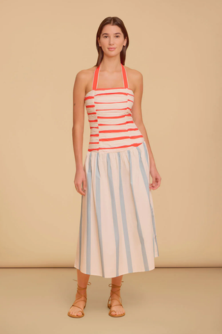 Romy Dress - Beacon Stripes