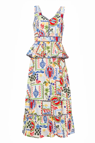 Lacey Dress - Coastal Conversation