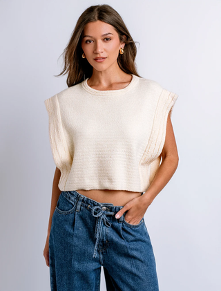 Imogen Top - French Vanilla