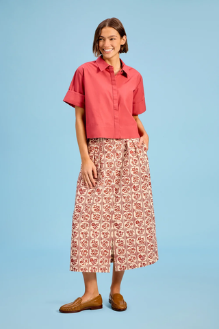 Club Shirt - Cinnabar