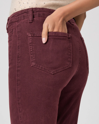 Marlow Skimmer Flare Jean - Vintage Dark Oxblood