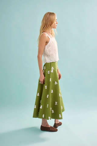 Ida Skirt - Palm Sand Dollars