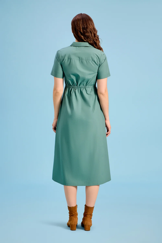 Sutton Dress - Sage Brush
