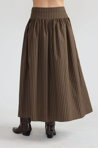 Edith Skirt - Hearth Stripe