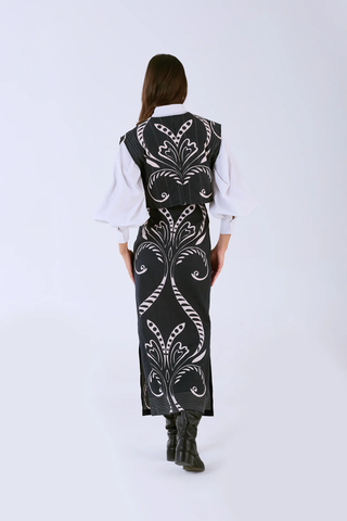 Aspen Skirt - Fountain Black