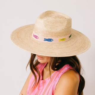 Colorful Fin Palm Hat