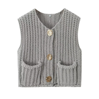 Chunky Knitted Vest
