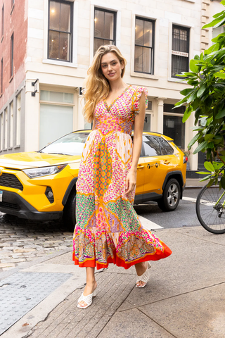 Gabriella Maxi Dress - Maxine Print