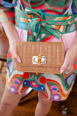 Chestnut Lilly Clutch
