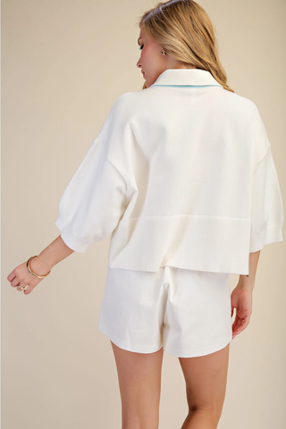 Tulip Sweater Loose Fit Cropped