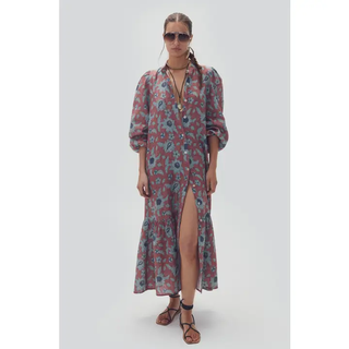 Meknes Linen Dress - Matilde Print