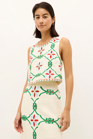 DAVIS TOP - TRELLIS