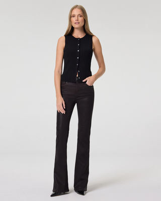 High Rise Laurel Canyon Bootcut Jean - Chicory Coffee Luxe Coating