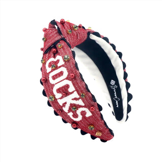 South Carolina Cocks Cross Stitch Headband - Child Size