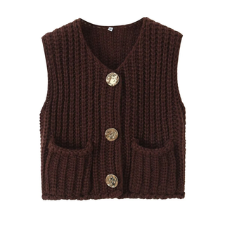 Chunky Knitted Vest