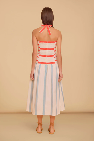 Romy Dress - Beacon Stripes