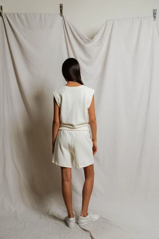Sloane Sweatshirt - Bright Ivory