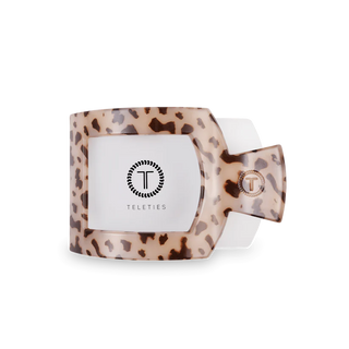 Blonde Tortoise Medium Flat Square Hair Clip