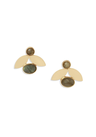 Milly Earrings - Labradorite
