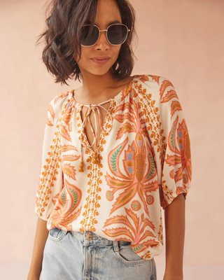 Isla Blouse - Zena Sunrise