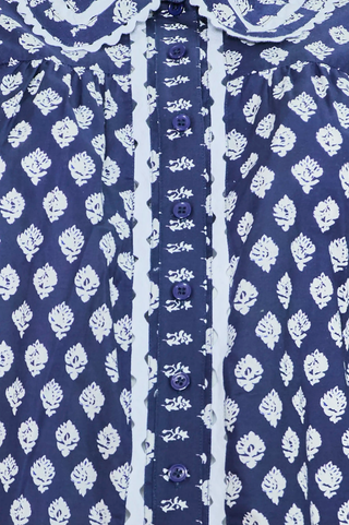 Finch Top - Thistle & Vine Blue